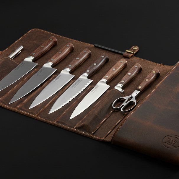 <p>Mise en Block vs.  Knife Roll</p>